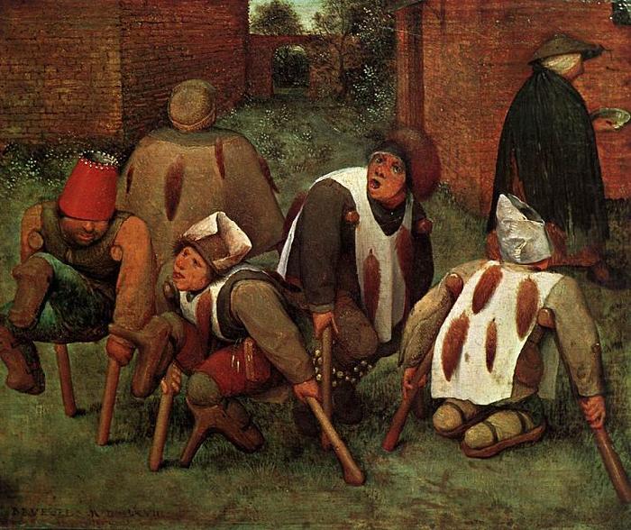 Pieter Bruegel the Elder The Cripples china oil painting image